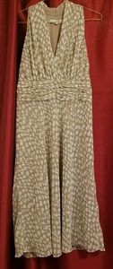 Evan Picone Polka Dot Marilyn dress chiffon sz 10